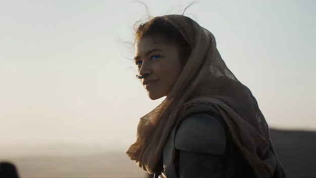Dune trailer screenshot with Zendaya