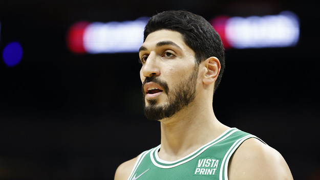 Enes Kanter #11 of the Boston Celtics.
