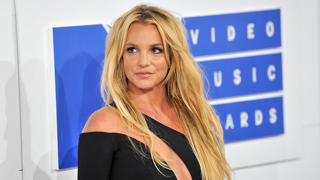Britney Spears on the red carpet at MTV Video Music Awards