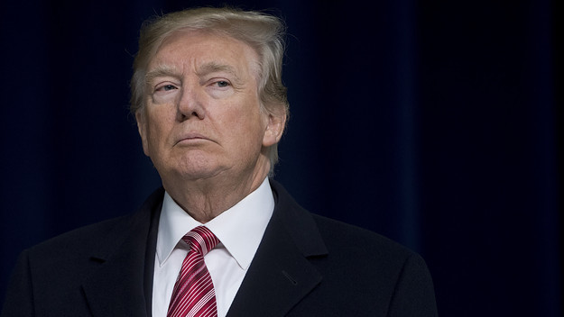 Donald Trump at Camp David
