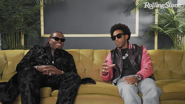 Ludacris and Gunna chatting for a Rolling Stone 'Musicians on Musicians' interview.
