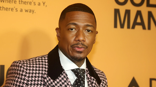 Nick Cannon makes appearance for opening night of Broadway play.