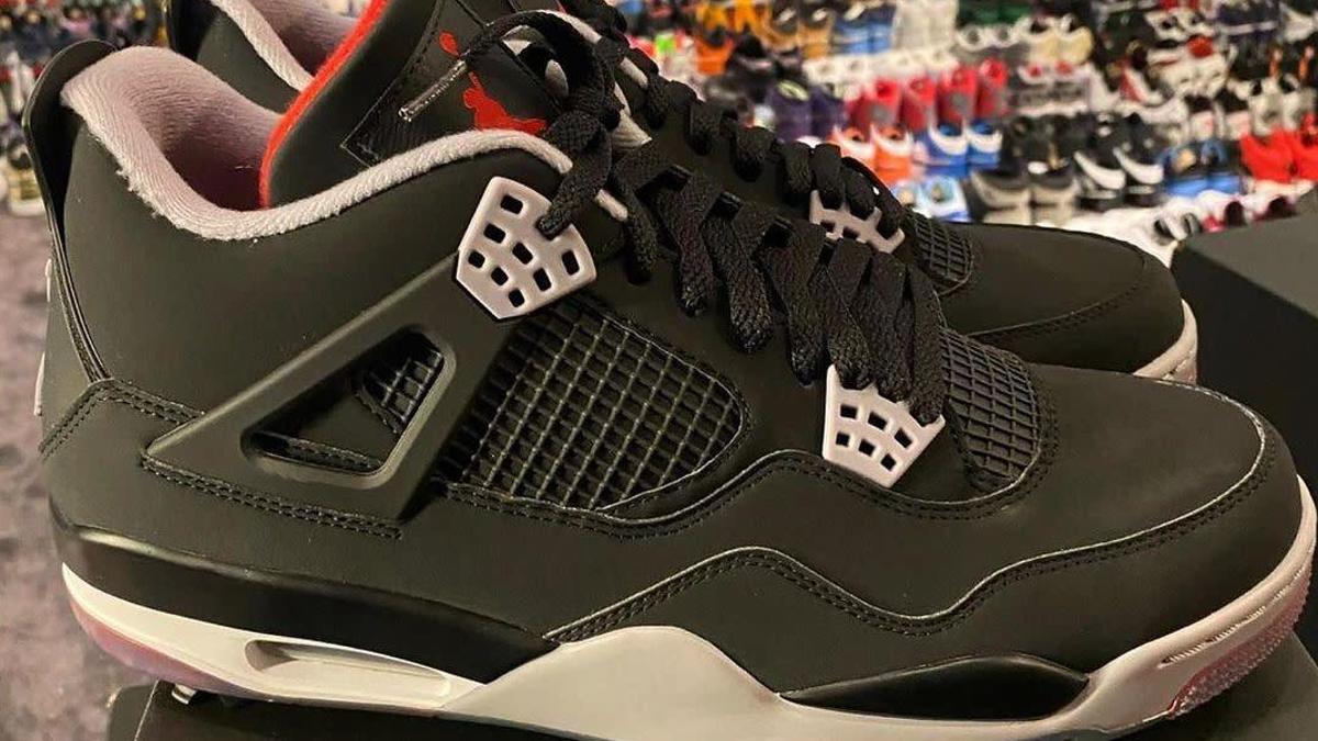 Air Jordan 4 Golf 'Bred' Lateral