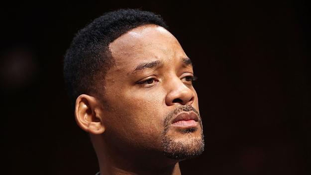 Will Smith listens to testimony at the "The Next Ten Years In The Fight Against Human Trafficking" event