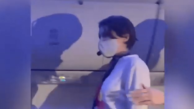 Woman goes on COVID rant on flight