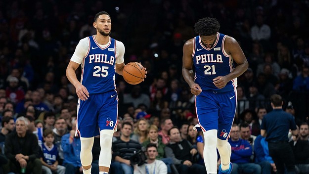 Ben Simmons Joel Embiid 2019 Philadelphia