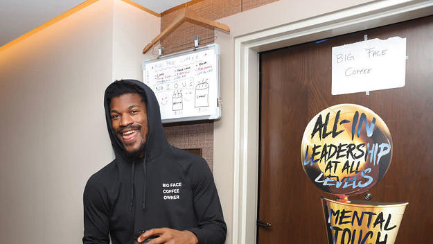 Jimmy Butler Coffee NBA Bubble 2020