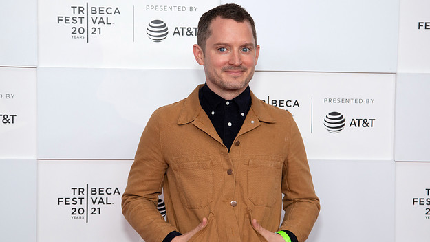 Elijah Wood attends 'No Man Of God' Premiere during the 2021 Tribeca Festival.