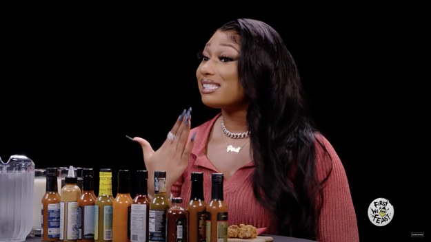 Megan Thee Stallion in Complex's Hot Ones