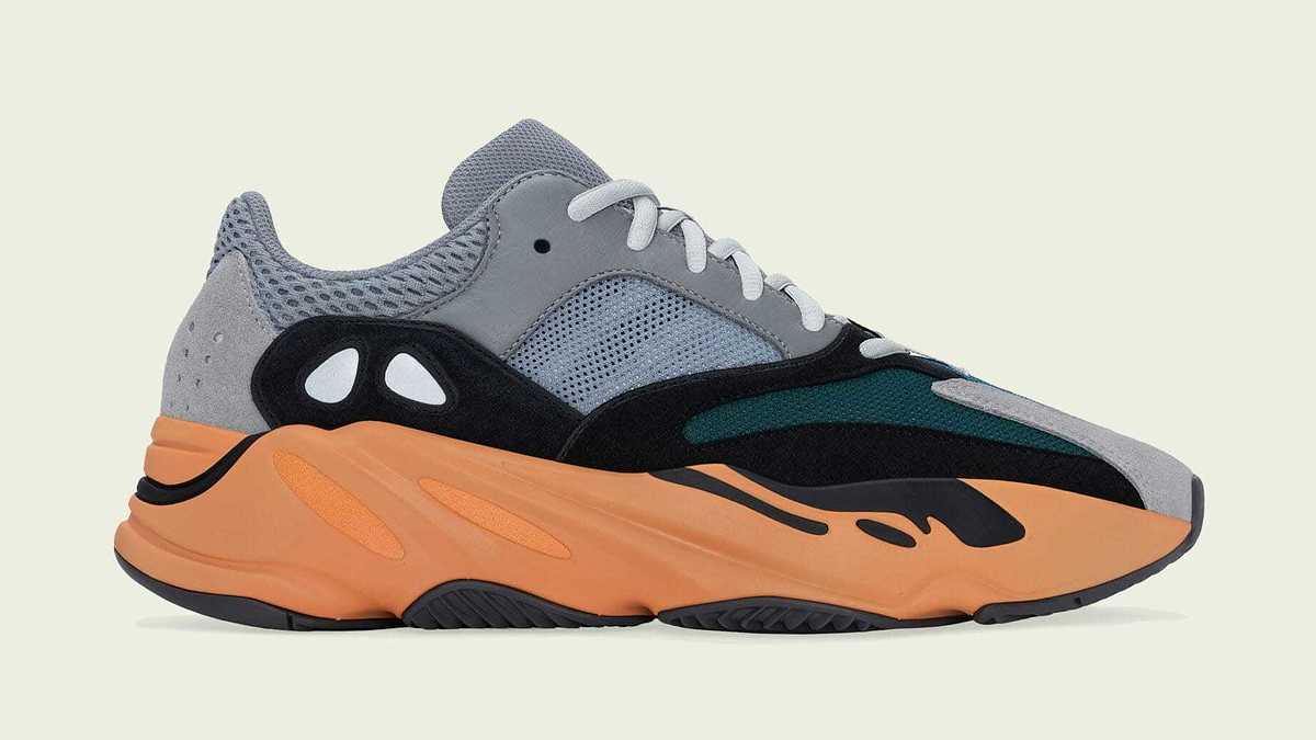 Adidas Yeezy Boost 700 'Wash Orange' GW0296 Lateral