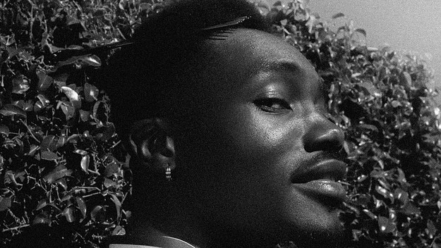 Tobi in black and white