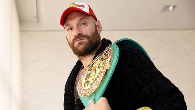 Tyson Fury Robe WBC Belt 2021