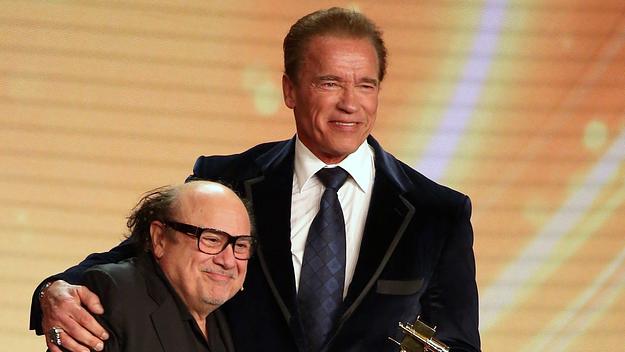 Danny Devito and Arnold Schwarzenegger