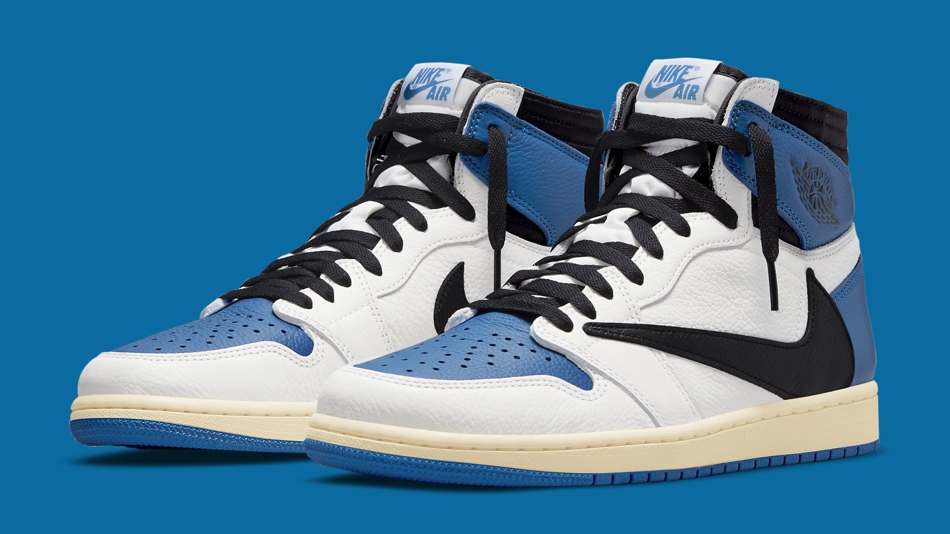 Detailed Look at the Travis Scott x Fragment x Air Jordan 1 Highs