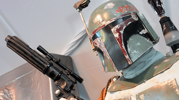 Boba Fett on display on the 2nd Day of Target's Share The Force held at LA Live.