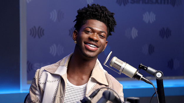 Lil Nas X visits the SiriusXM Studios.