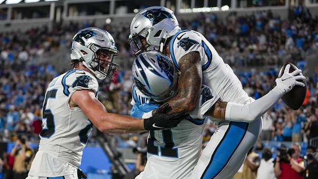 Robby Anderson DJ Moore Panthers Preseason 2021