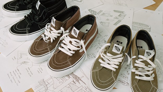 JJJJound x Vans Mid Skool Collab