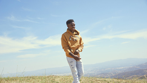 Caleb McLaughlin for American Eagle's 'Future Together. Jeans Are Forever' Campaign
