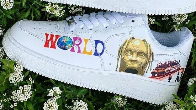 Drip Creationz Travis Scott Air Force 1