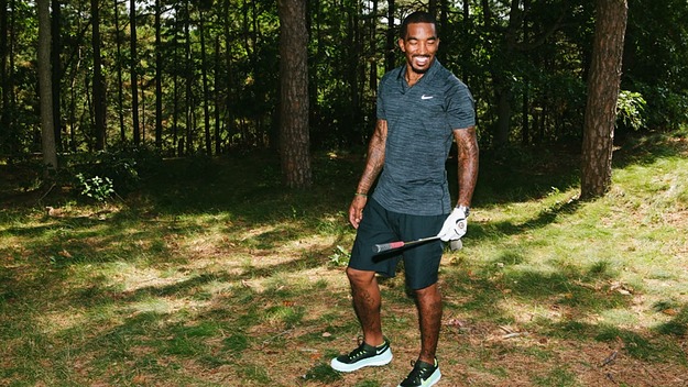 J.R. Smith Golfing