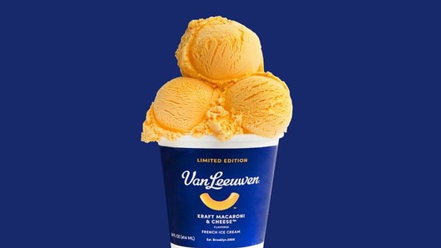 mac and cheese ice cream