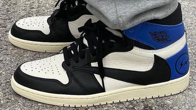 Travis Scott x Fragment x Air Jordan 1 Sample