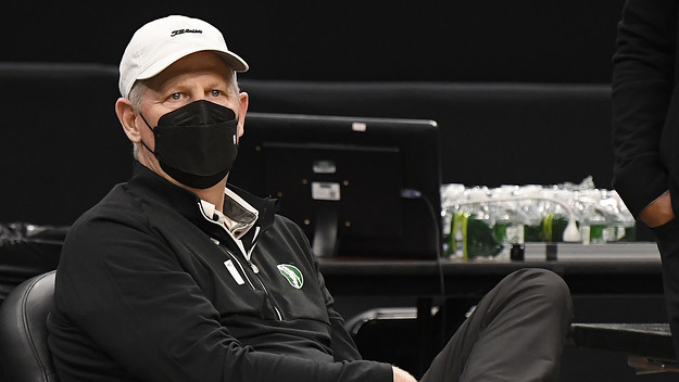 President of Basketball Operations Danny Ainge of the Boston Celtics