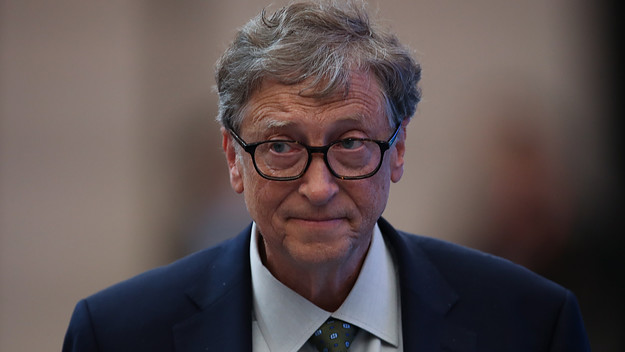 Bill Gates attends a forum at the first China International Import Expo.