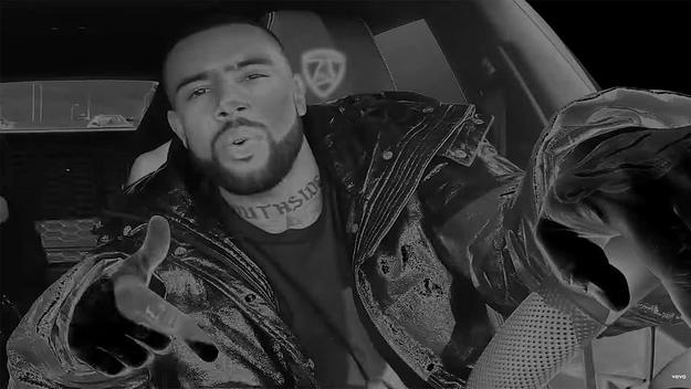 Still from Vic Mensa's video for 'Victory"