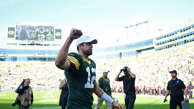 Aaron Rodgers Raiders Packers 2019