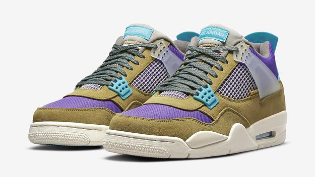 Union x Air Jordan 4 'Desert Moss'