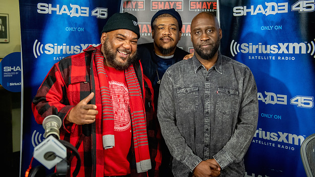 David Jude Jolicoeur, Vincent Mason and Kelvin Mercer of De La Soul