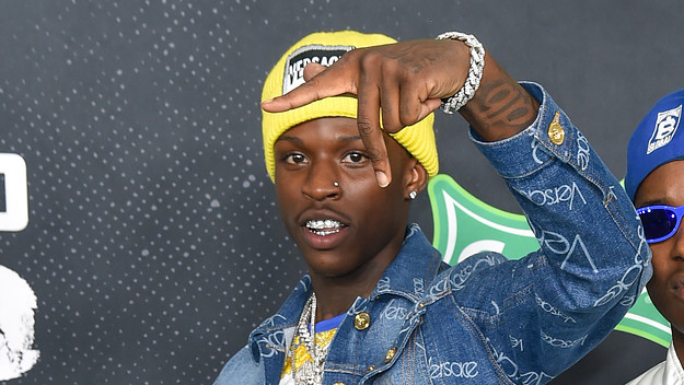 Quando Rondo arrives to the 2019 BET Hip Hop Awards