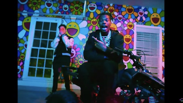 Lil Baby and Danny Wolf "Slidin" video