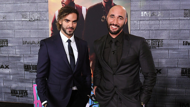 Adil El Arbi and Bilall Fallah attend the premiere of "Bad Boys For Life."