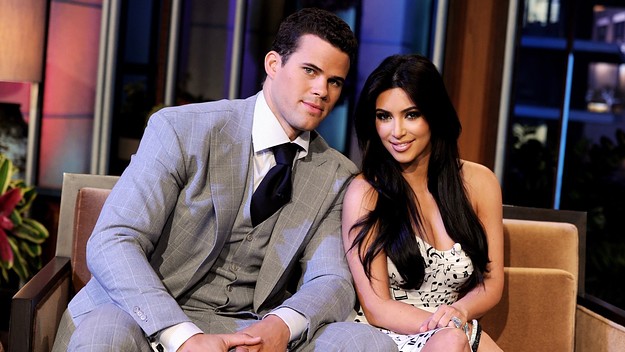 Kris Humphries and Kim Kardashian