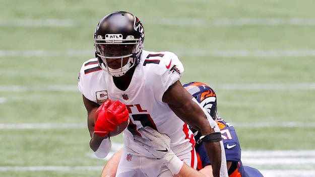 Julio Jones Falcons Broncos 2020