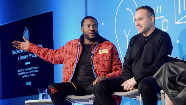 Meek Mill and Michael Rubin