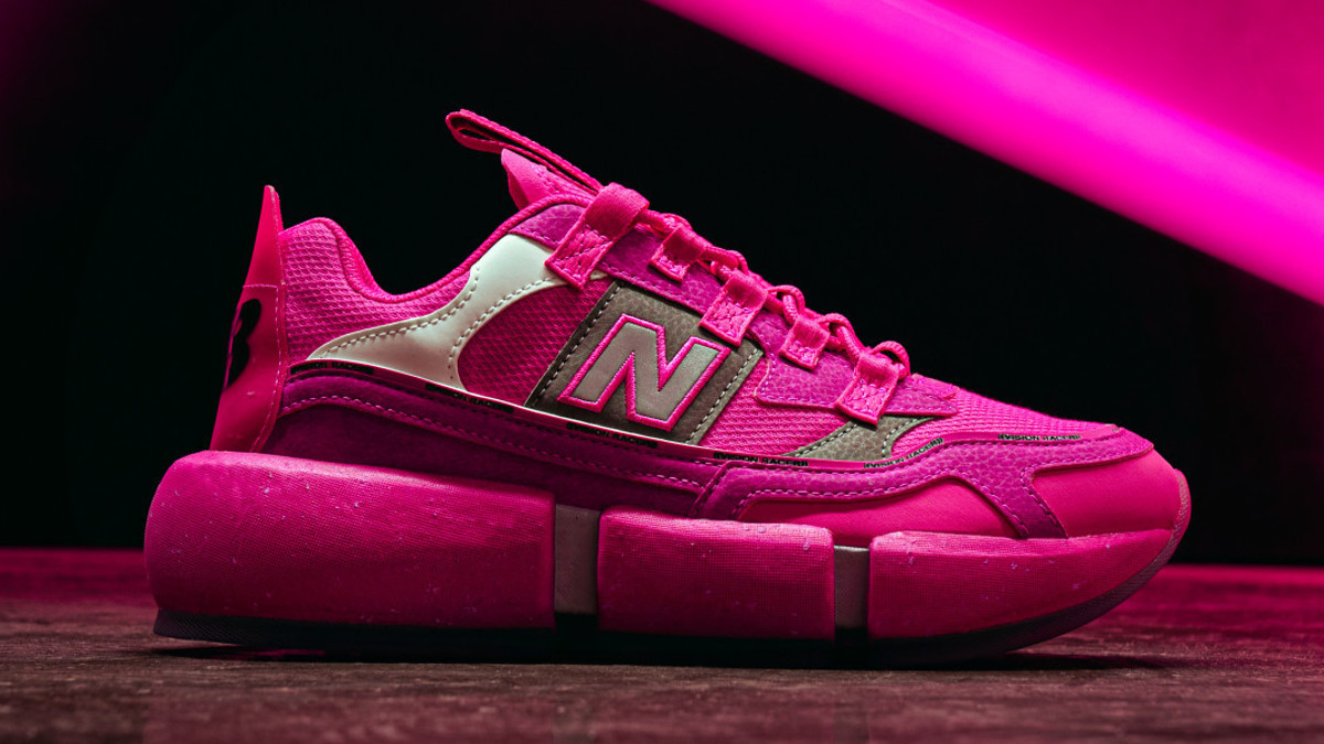 Jaden Smith x New Balance Vision Racer 'Pink' MSVRCJSC Lateral