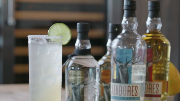Tequila Cazadores Spicy Margarita