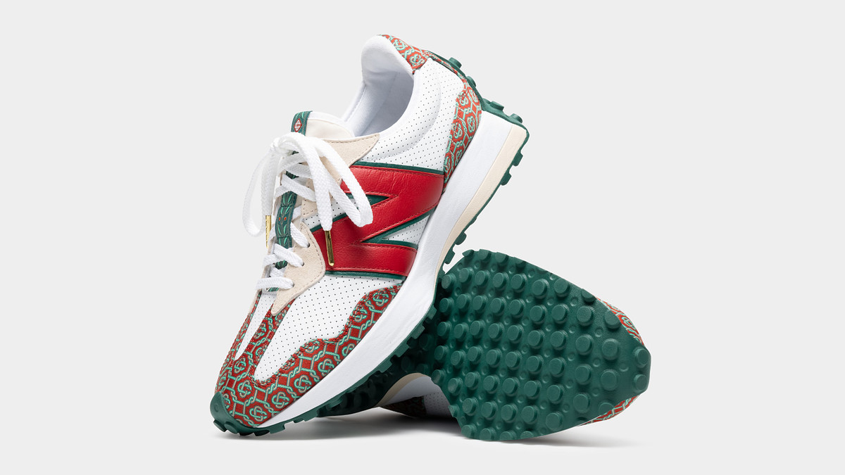 New Balance 327 'Red Monogram' Pair