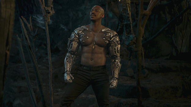 Mehcad Brooks as Jax in 'Mortal Kombat'