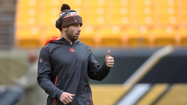 Baker Mayfield Steelers Browns 2018