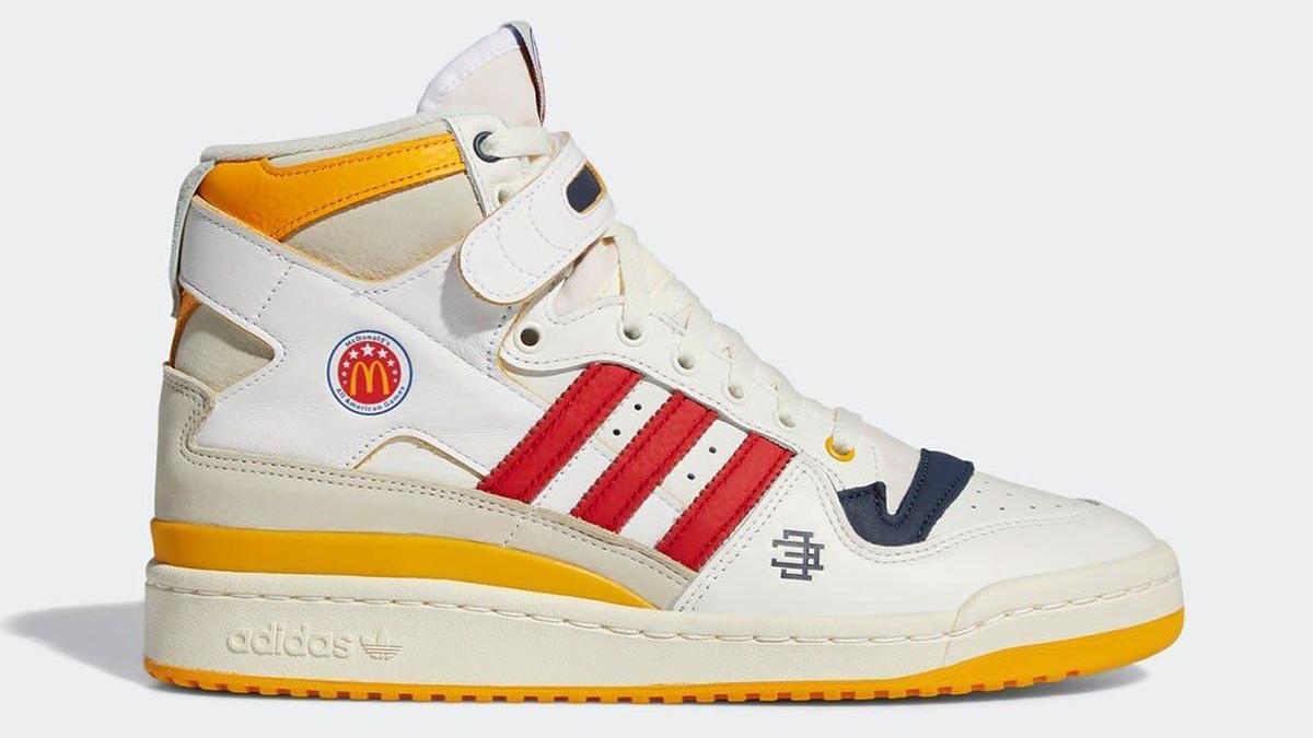 Eric Emanuel x Adidas Forum Hi 'McDonald's All American' H02575 Lateral