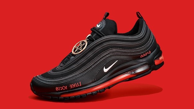 Lil Nas X x MSCHF x Air Max 97 Satan Shoe