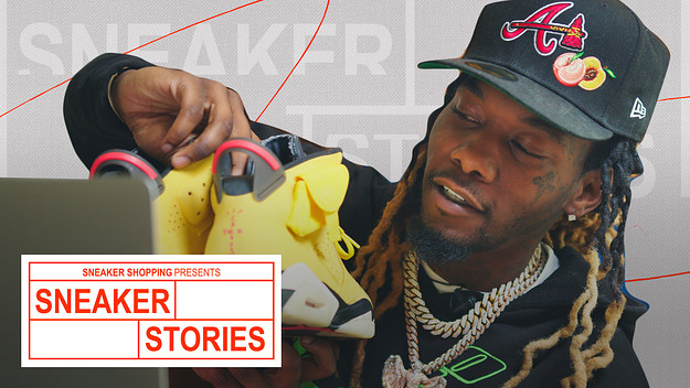 Offset Shows Off 1 of 1 Travis Scott Jordans and His Extremely Rare Sneaker Rotation