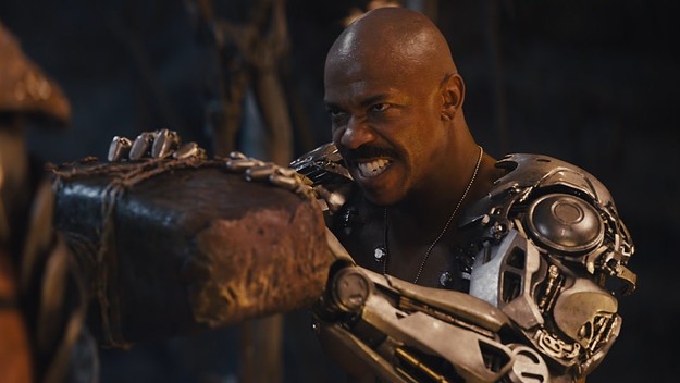 Mehcad Brooks as Jax in 'Mortal Kombat'