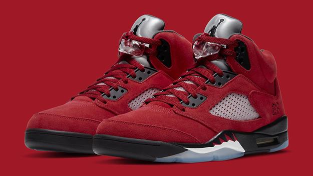 Air Jordan 5 Retro 'Raging Bull' 2021 DD0587 600 Pair