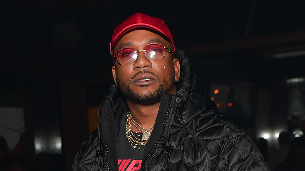 Cyhi The Prynce attends Meezy Birthday Event at Gold Room